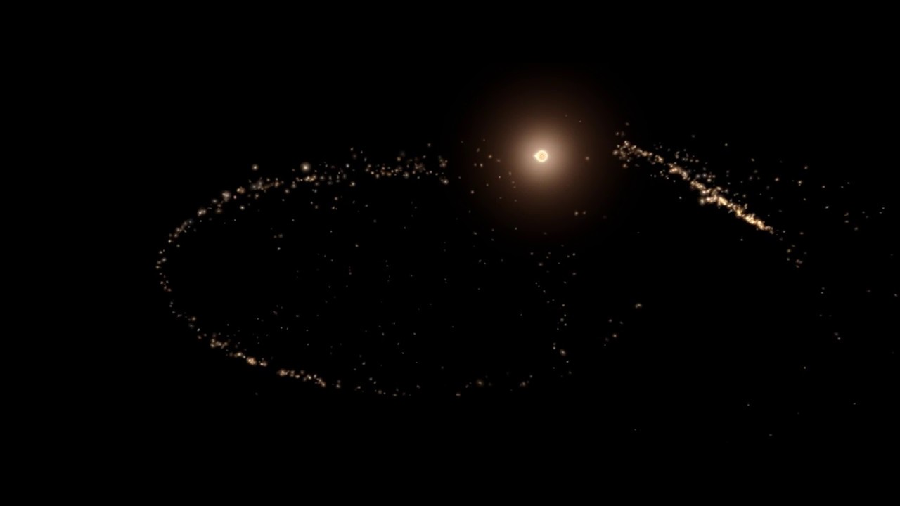 Star Orbiting Black Hole Simulation YouTube Star Orbiting Black Hole Simulation YouTube