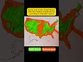 Future map of the United States after the melting of Antarctic ice according to scientific reports