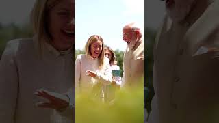 PM Modi ji PM Meloni ji