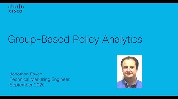 Group Based Policy Analytics Demo