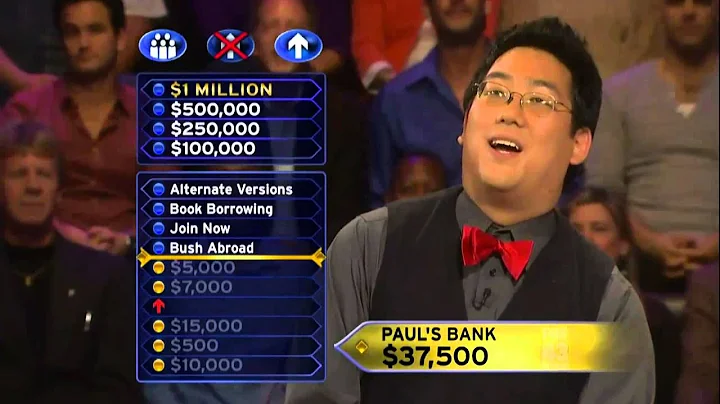 Paul Reese on Who Wants To be a Millionaire-Febr.....