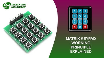 Matrix Keypad Working Principle Explained Clearly | Interface Matrix Keypad to any Microcontroller
