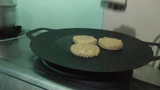 Chicken Burger Steak With Mushroom Gravy