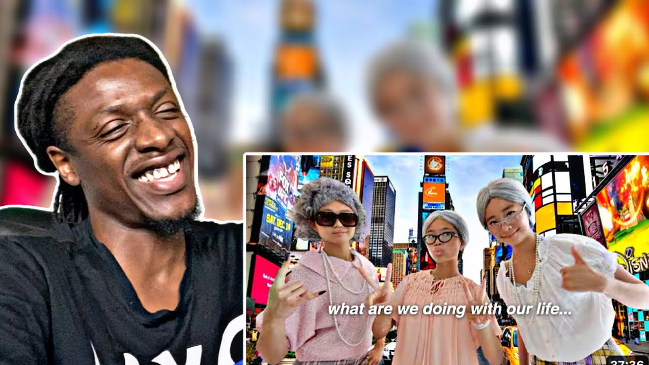 HA SISTERS DRESSED UP AS GRANDMAS IN PUBLIC REACTION