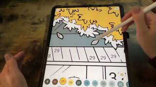iPad cafe colouring | Happy Color App | ASMR | Lo-Fi screenshot 5