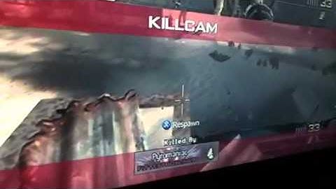 Another cool Throwing knife kill Mw2 Rust