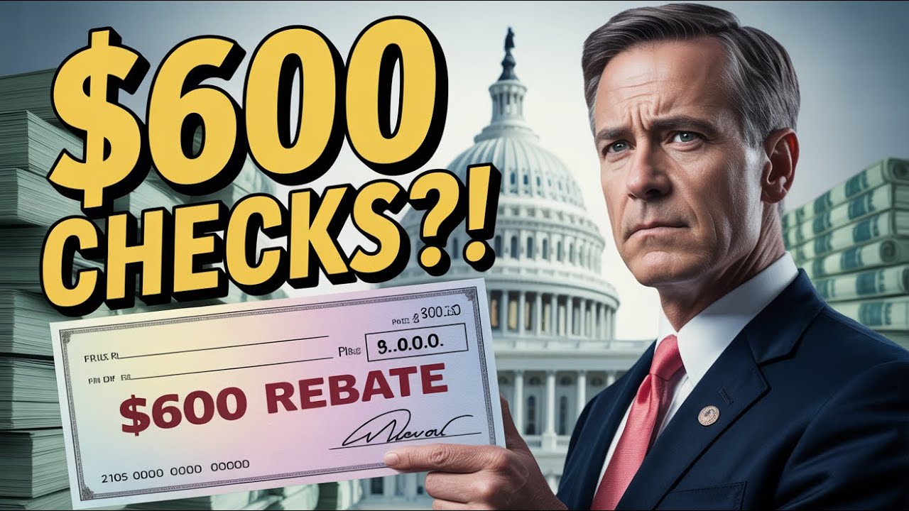 $600 Rebate Checks? Here’s the New Update! - YouTube