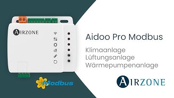 Aidoo Pro Modbus: Klimaanlage, Lüftungsanlage, Wärmepumpenanlage