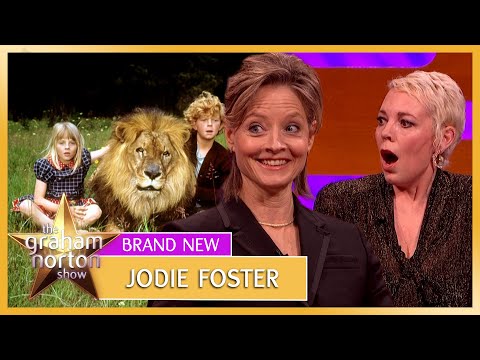 Jodie Foster Almost Got Bitten By A Lion As A Child | The Graham Norton Show