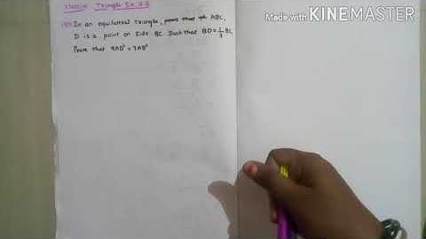 10th standard , Triangle chapter,Ex:2.5,15th sum