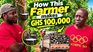 How This Ghanaian Farmer Makes 100,000 GHS a Month 🇬🇭 | Discover Central Region