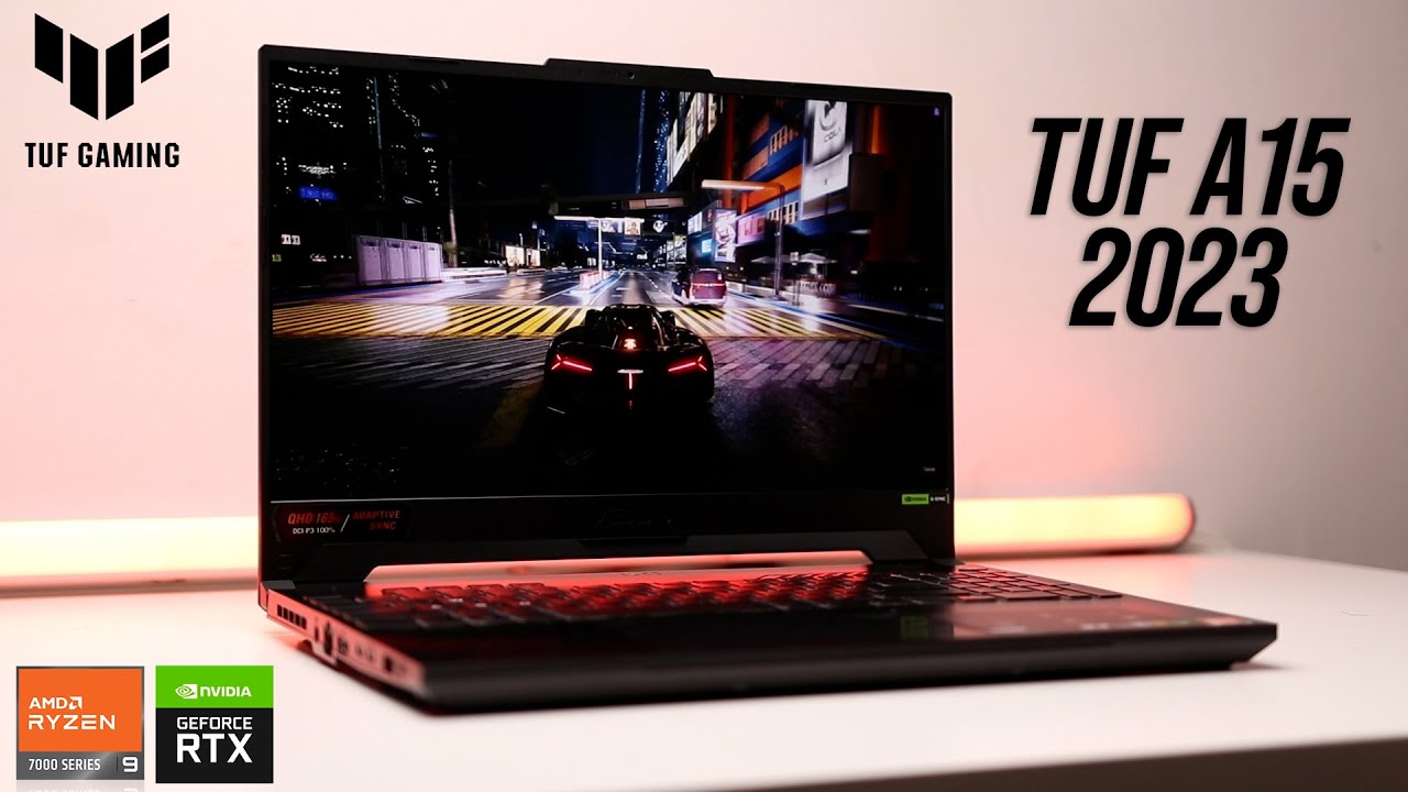 ASUS TUF GAMING A15 2023 Review  Ryzen 9 7940HS + RTX 4060 Gaming  Benchmarks 