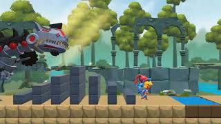 Fire boy and Water girl  - Escape from dinosaur screenshot 4