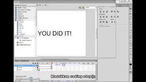 TUTORIAL ADOBE FLASH HOW TO DO LOGIN BUTTON
