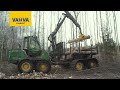 VAHVA C‑sarjan kuormainkourat ja Ponsse Wisent & John Deere 1210E