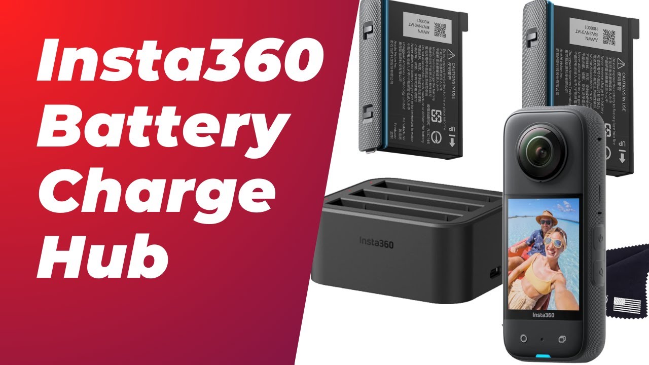 Unboxing - Insta360 x3 Battery - Quick Charge Hub + 2 Batteries