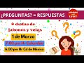 CLASE 3 Preguntas y respuestas clase de velas y jabones