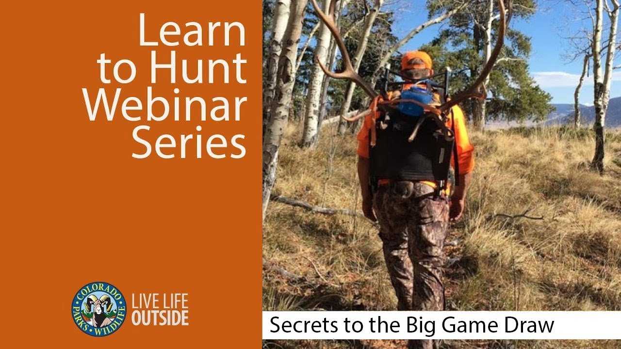 Secrets To The Colorado Big Game Draw YouTube