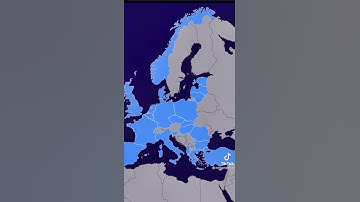 NATO moves in Europe using Maps - #Shorts