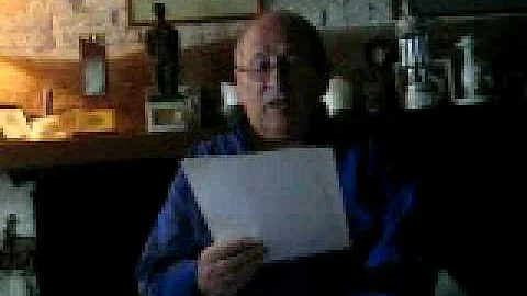 Arnold Wesker legge il suo monologo "Betty Lemmon"