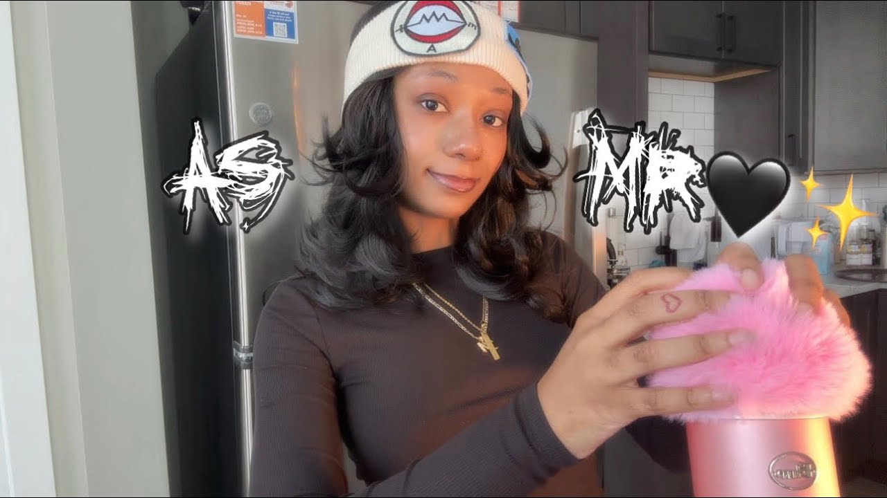 ASMR Fluffy Mic Scratching 🎙️💖