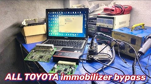 How to fix Toyota Corolla Gli Yaris vitz immobilizer bypass very Easy/Urdu/Hindi
