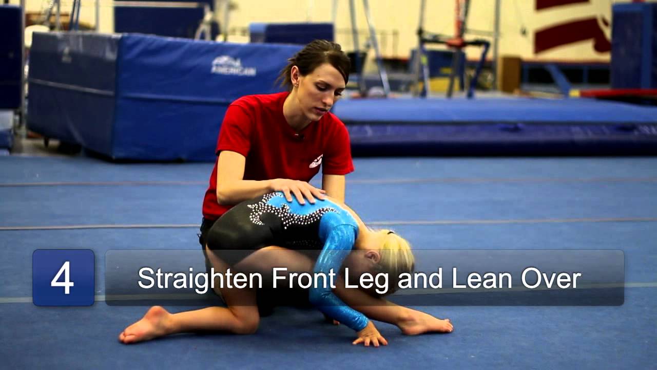 Over Splits Gymnastics