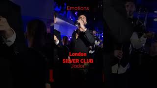 Silver club Londra 🤭 Jador încântă 🤗❤️ #music #jador #singer #peace #love #concert #london