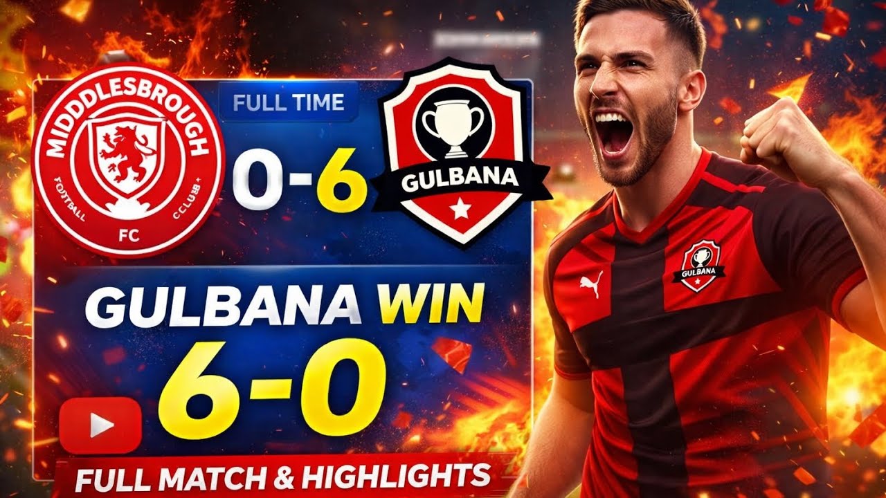 💥 GULBANA MASSIVE 6–0 VICTORY | Goals & Highlights DLS 26 