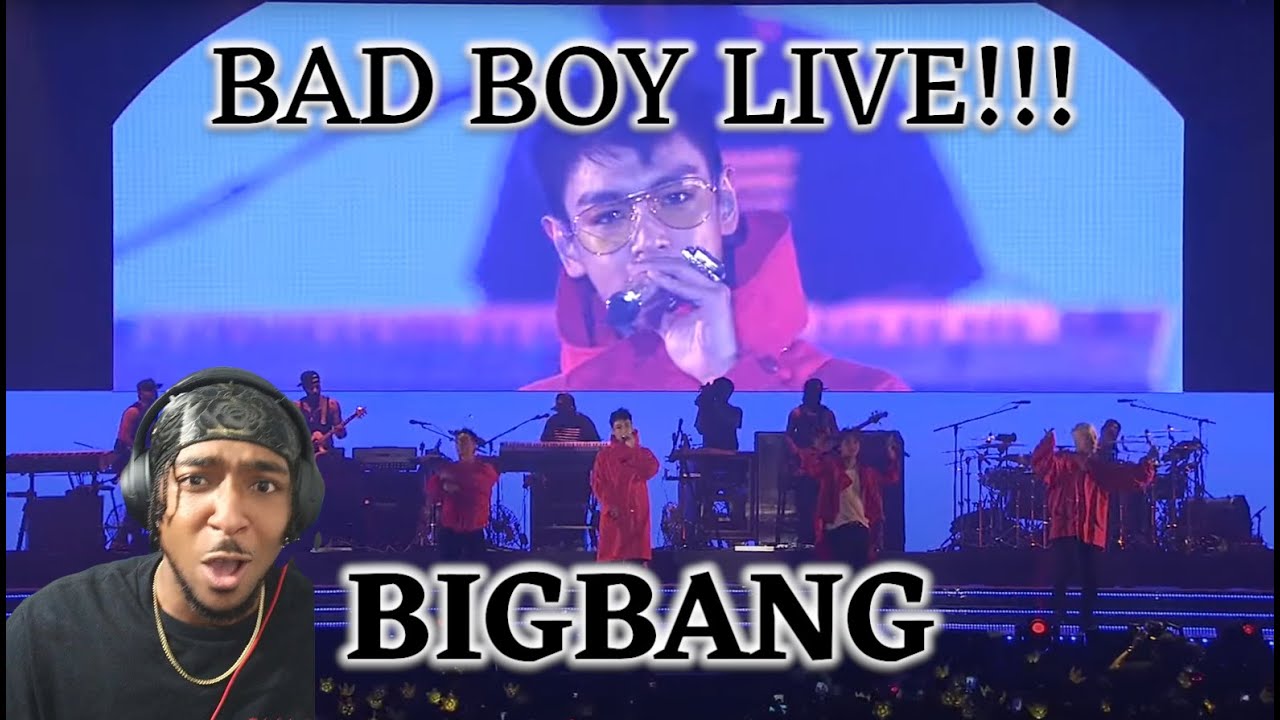 BIGBANG - Bad Boy LIVE!! 2016 MADE Tour Final in Seoul | REACTION!! | THIS WAS A VIBE!!!