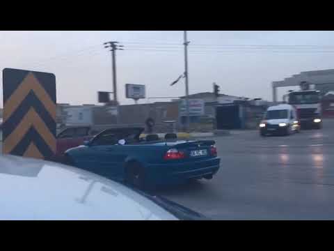 Drift kaza Bmw m3 435 hp durmuyor