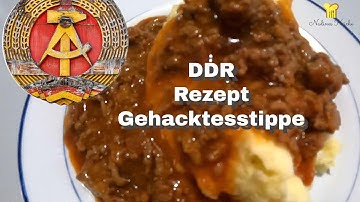 Gehacktesstippe nach DDR Rezept//Günstig kochen//😱❤🧄🧅