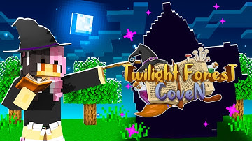 Building My SPOOKY Magic Tree! | Twilight Forest 1.16.5 EP#3