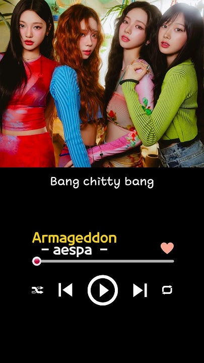 Lirik lagu musik Korea terbaik / armageddon - aespa #kpop - YouTube