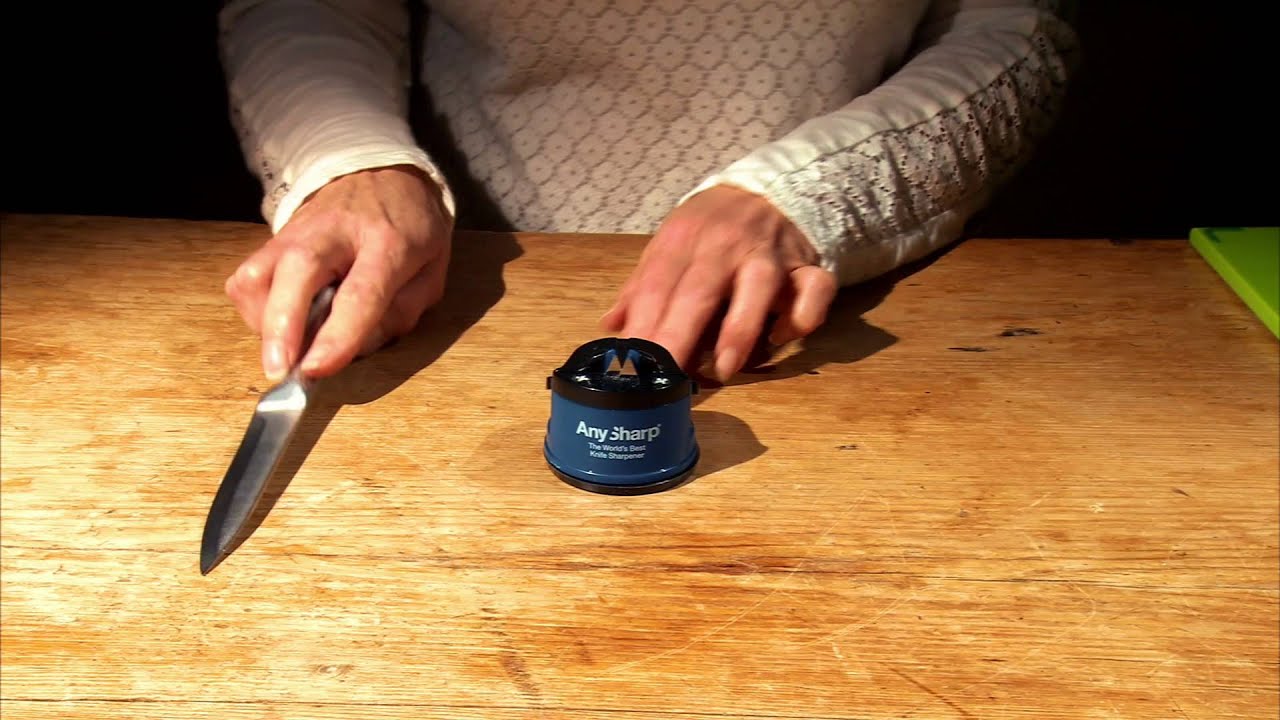 AnySharp Knife Sharpener - The Present Finder