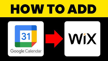 How to Add Google Calendar to Wix Website 2025 (Step-by-Step)