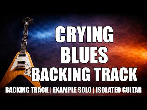 Crying Blues E minor Backing Track | Make Your Guitar Sing with a Slow, Soulful Jam