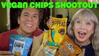 ULTIMATE Vegan Chips Shootout! Organic, GMO free, Gluten Free
