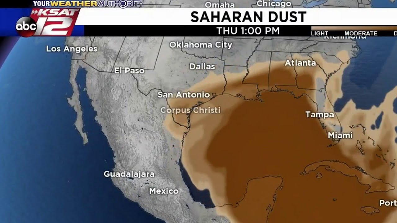 Saharan dust storm expected to cause dangerous air pollution in ...