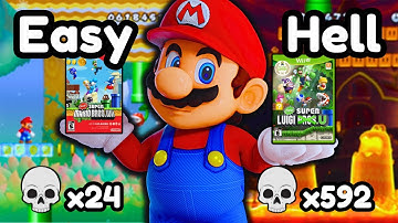 Which New Super Mario Bros Game is the Hardest to 100%?