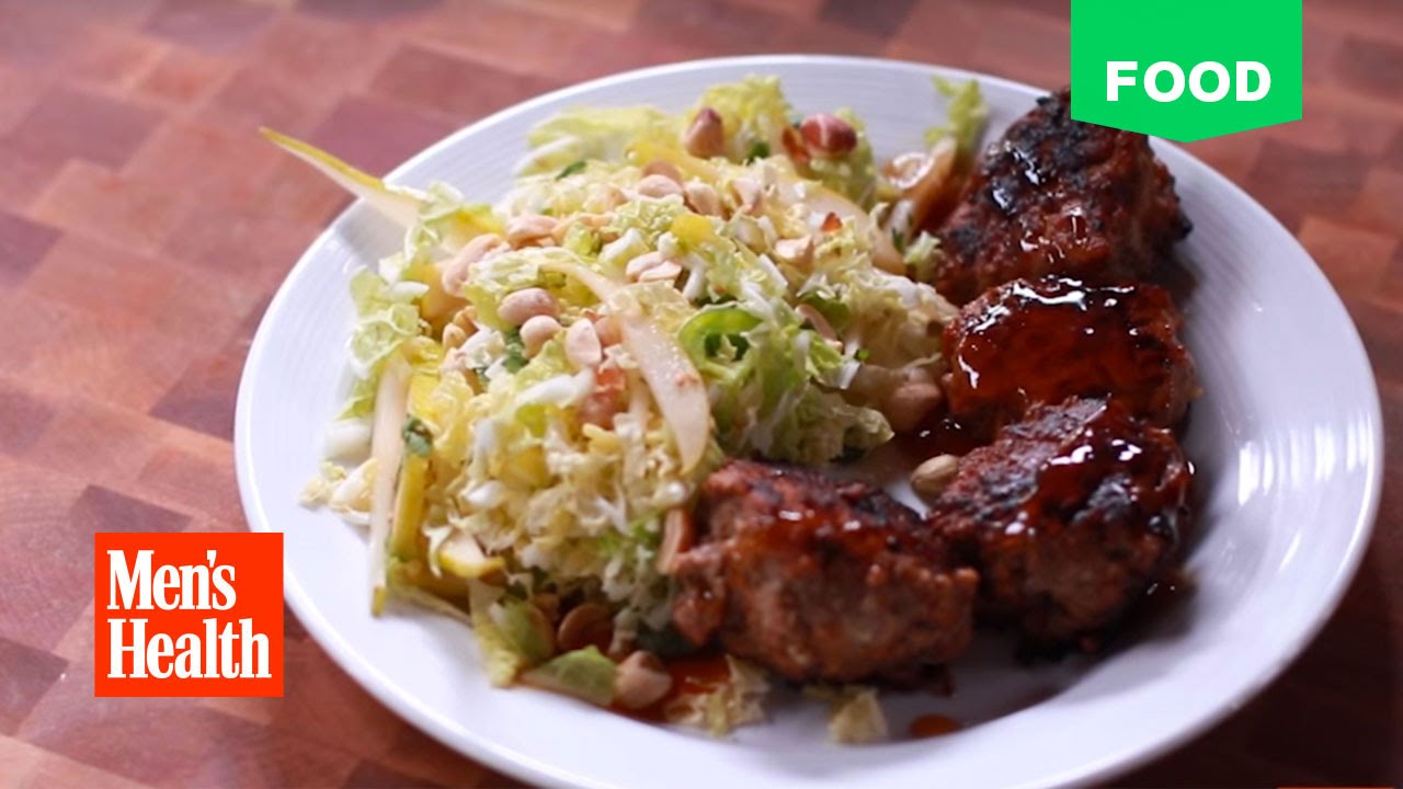 garlic bread recipe Cook and Chisel 3.0: Ginger Garlic Teriyaki Meathballs With Cabbage Pear Slaw