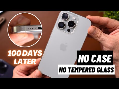 iPhone 15 Pro 100 Days Later (Without Case & Tempered Glass)