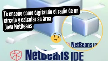Java NetBeans Pedir radio de un círculo y calcular su área