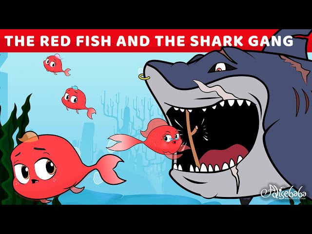 The Red Fish And The Shark Gang | Bedtime Stories for Kids in English | Fairy Tales class=