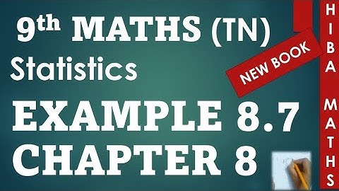 9th maths chapter 8 example 8.7 TN samacheer hiba maths