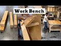 Heavy duty work bench build