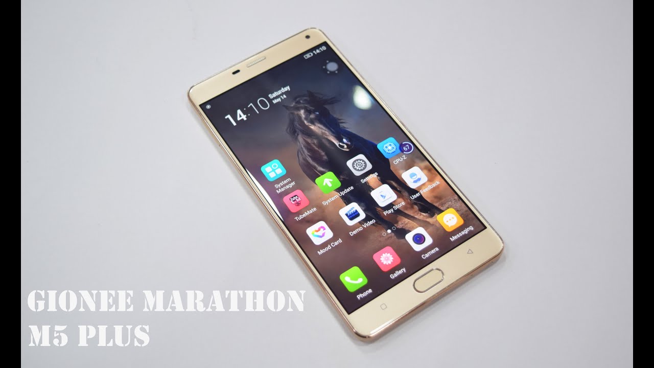 Gionee Marathon M5 plus: Unboxing