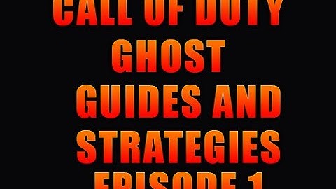 Call of Duty Ghost Guides & Strategies Episode 1: Sliding & Leaning (Tips & Tricks)