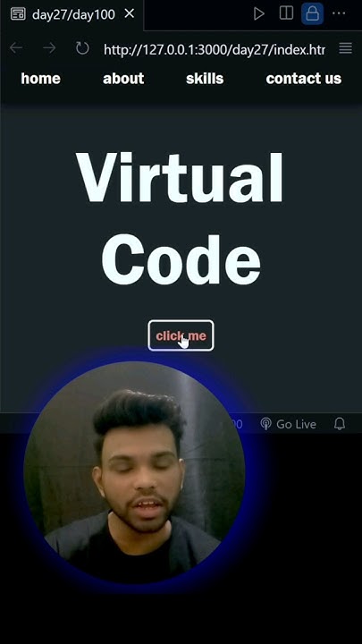 Sound on Click using HTML,CSS & JS 🔥 Day27/Day100 #HTML #CSS #JS # ...
