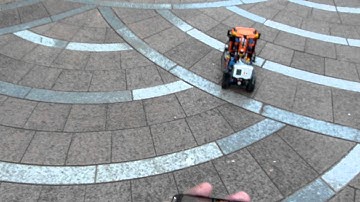 Remote control NXT  LEGO 8110 - Unimog U400 via Android using Google App Inventor